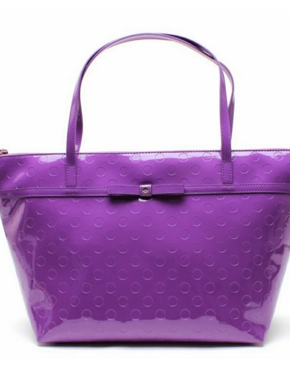 Kate Spade Purple Patent Tote - Picture 13 of 13